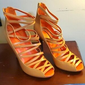 Rebecca Minkoff Strappy High Heeled Pumps Size 9.5